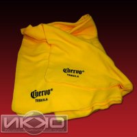 Плед Guervo Teqila - Плед желтый с логотипом Guervo TeqilaМетод нанесения: Вышивка