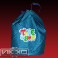 Торба детская с логотипом - Торба детская с логотипом ТелеНяняМетод нанесения:&nbsp;шелкография